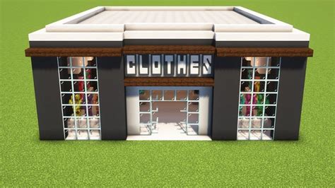 Cómo Construir Una Tienda De Ropa En Minecraft Tutorial Paso A Paso In