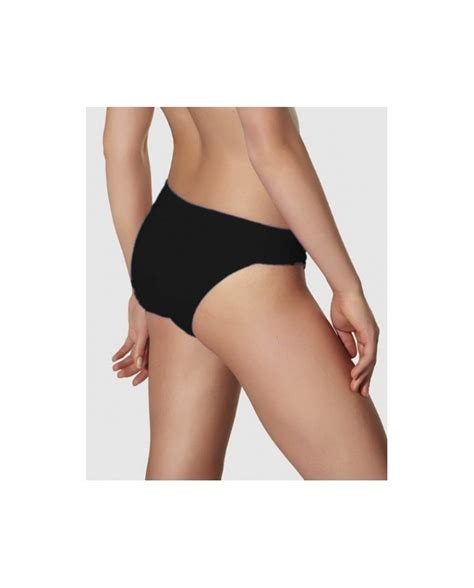 Braga Bikini Costado M S Alto Y Pierna M S Baja Modern Minimalist Negro