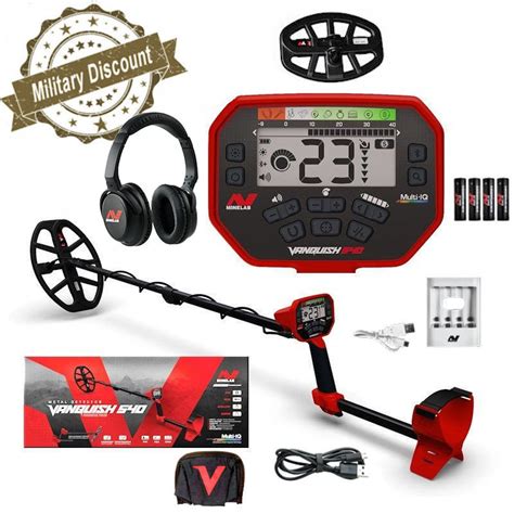 Minelab Vanquish Pro Pack Colonial Metal Detectors