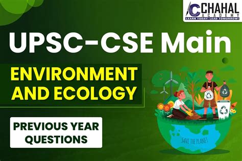 UPSC Mains Environment And Ecology PYQ Of Environment And Ecology