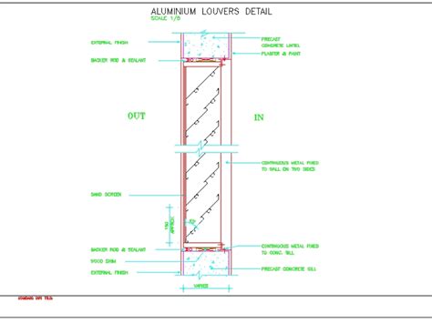 Grade de alumínio em AutoCAD Baixar CAD 31 23 KB Bibliocad