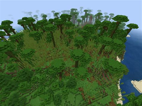 1993562955 A Beautiful Bamboo Jungle Seed Minecraft PE