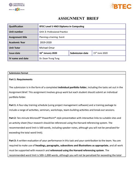 1 Rqf Update Assignment 1 Brief 2020 Pp Assignment Brief