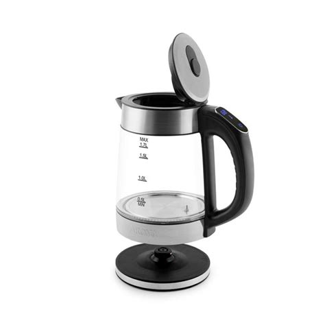 Digital Electric Glass Water Kettle 1 7l Aroma Professional