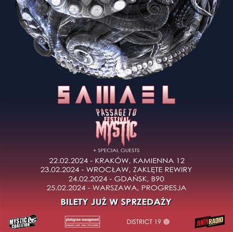 Passage To Mystic Festival 2024 Samael Z Kultową Płytą Na Czterech Koncertach W Polsce Mystic