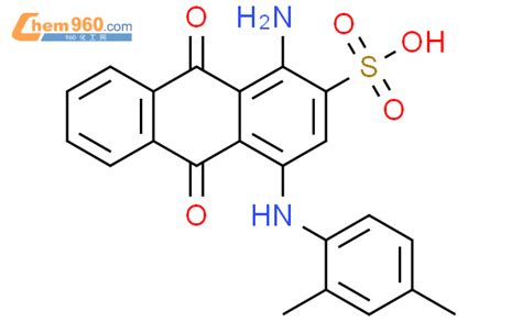 138146 19 7 2 Anthracenesulfonic Acid 1 Amino 4 [ 2 4 Dimethylphenyl Amino] 9 10 Dihydro 9 10