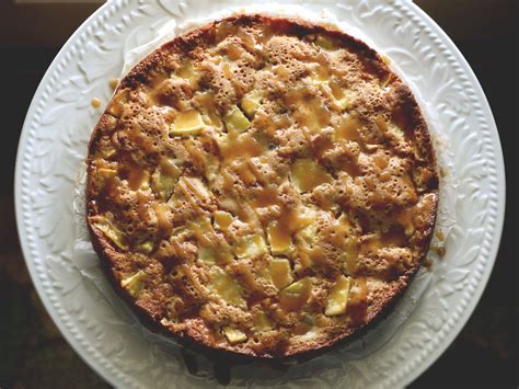 German Apple Cake With Rum Raisins Cosmopolitan Cornbread