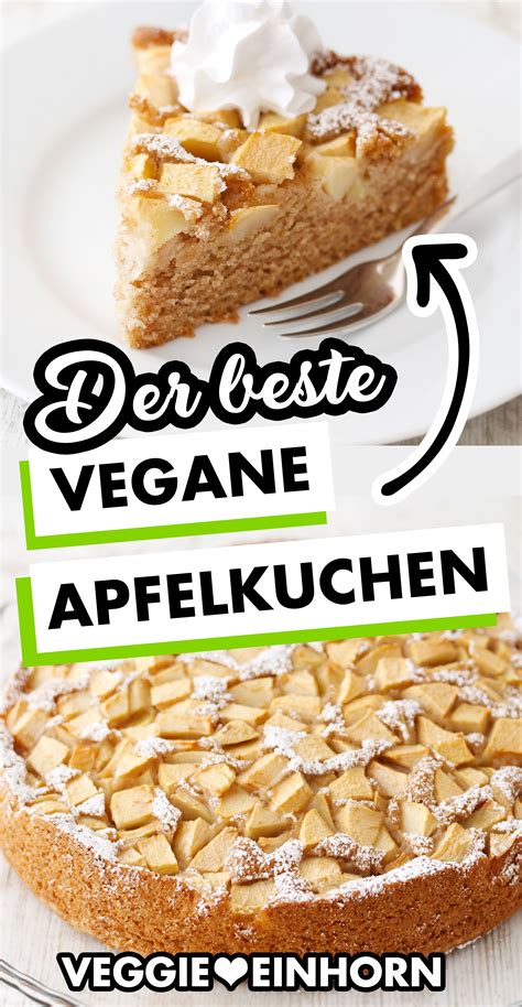 Einfacher Veganer Apfelkuchen Rezept Veganer Kuchen Vegane