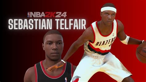 Sebastian Telfair Face Creation Nba 2k24 Youtube