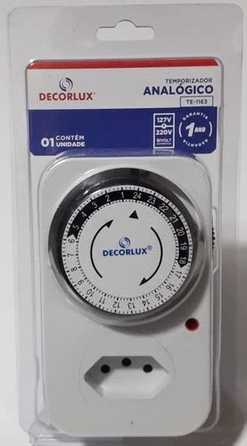 Timer Temporizador Anal Gico Horas V Decorlux