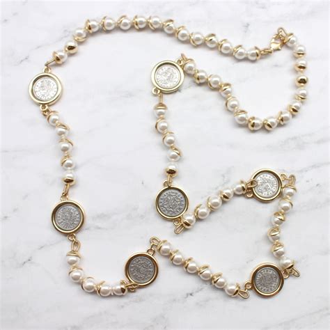 Pearls Coins Necklace Best Of Everything Online Shopping