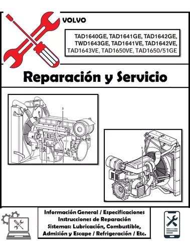 Diagrama Electrico Volvo Penta Tad1640 1641 1642 1650 1643 MercadoLibre