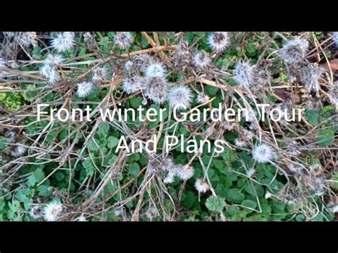 Front Winter Garden Tour And Plans YouTube