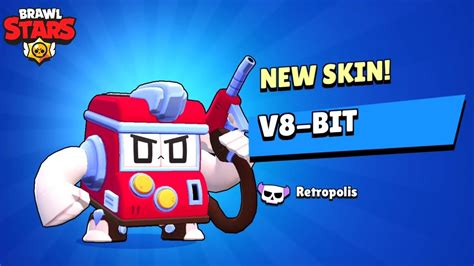 I Got V8 Bit In Brawl Stars YouTube