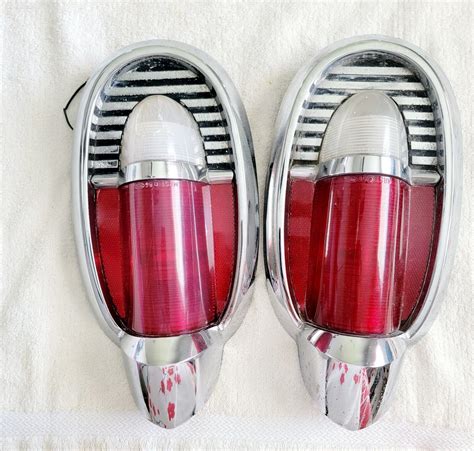 Mercury Tail Lights Assemblies Housing Pair Genuine Fomoco Ebay