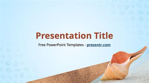 Free Shell Powerpoint Template Prezentr Ppt Templates