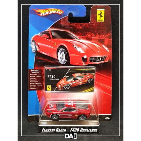 Hot Wheels Ferrari Racer F430 Challenge Shopee Malaysia