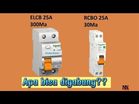 Cara Menggabungkan ELCB Dan RCBO Pada Instalasi Rumah YouTube