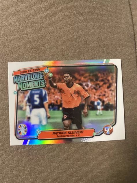 TOPPS PRISTINE ROAD To Euro 2024 Marvelous Moments Netherlands Kluivert