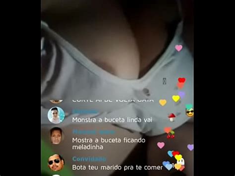 Esposa presumiendo en vivo en la aplicación Jaumo XVIDEOS