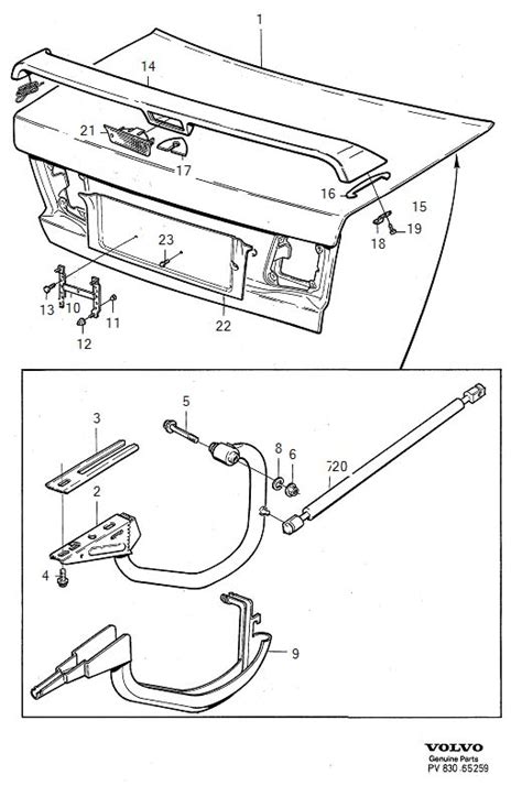 1995 Volvo Sealing Plug Adjacent Shown 1247291 Genuine Volvo Part