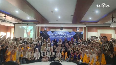 Mahasiswa Gizi Kesmas UHO Kendari Gelar Seminar Nasional Peringati Hari