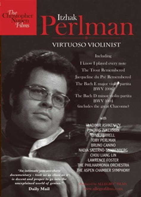 Perlman Itzhak Virtuoso Violinist Dvd Weltbild De