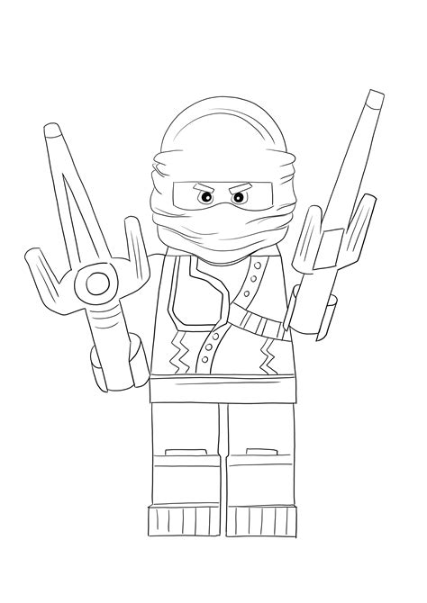 Ninjago Jay Zx Coloring Pages