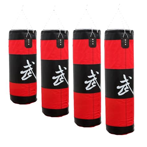 Empty 70/80/90/100cm Boxing Bag Taekwondo Punch Training Sandbag ...