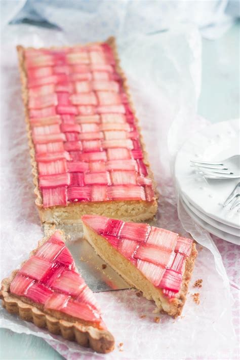 Rhubarb Tart - Baking A Moment