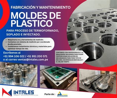 Intales Moldes De Plastico Lexacaucho