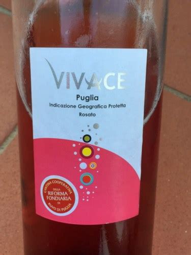 Crifo Vivace Puglia Rosato Vivino US