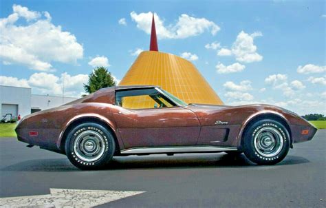 Dark Brown 1974 Chevrolet Corvette