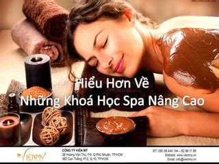 Hiểu hơn về những khóa học spa nâng cao PPT