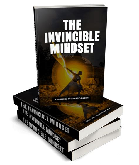 The Invincible Mindset Plr Abundance Print