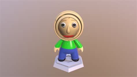 Baldi Models A 3d Model Collection By Baldibaldimore