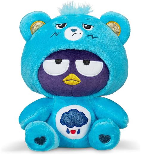 Amazon co jp ケアベア Badtz Maru Grumpy Bear 20 3 cm 楽しいサイズのぬいぐるみ ブルー