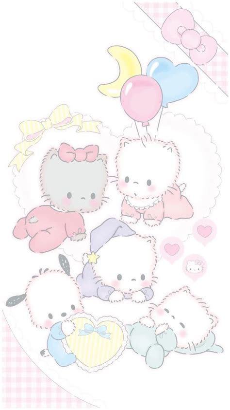 Sanrio Characters 💗 | Hello kitty backgrounds, Sanrio wallpaper, Hello ...