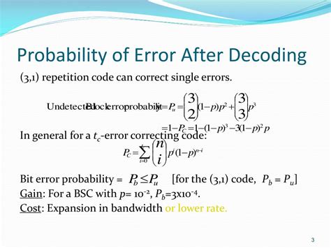 Ppt Error Control Coding Powerpoint Presentation Free Download Id