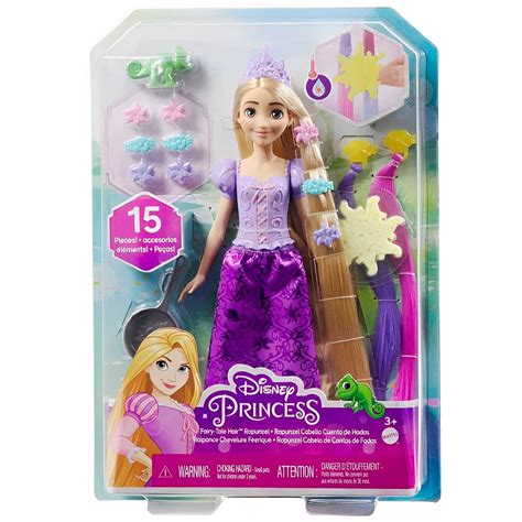 Rapunzel Boneca Disney - Boneca Rapunzel com Acessórios - Disney Princess - Enrolados - 27cm ...