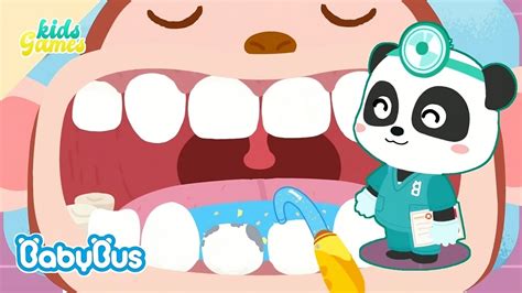 Dokter Gigi Bayi Panda Kiki Memperbaiki Gigi Rusak Dan Berlubang Baby