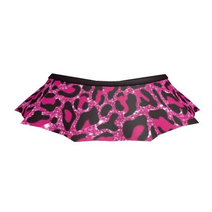 Chibi Doll Waisted Satin Hot Pink Skirt Roblox