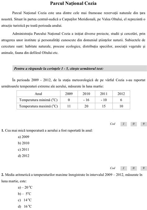 Evaluare Clasa A Vi A Modele De Subiecte Transdisciplinare La Hot Sex