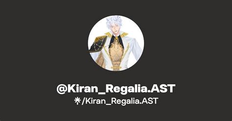 Kiran Regalia AST Twitter Facebook Linktree