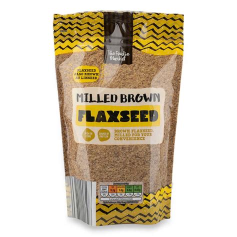 Milled Brown Flaxseed 200g The Foodie Market | ALDI.IE