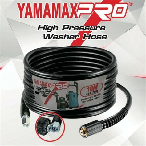 Jual YAMAMAX SELANG JET CLEANER 10 METER 10M HIGH PRESSURE WASHER HOSE