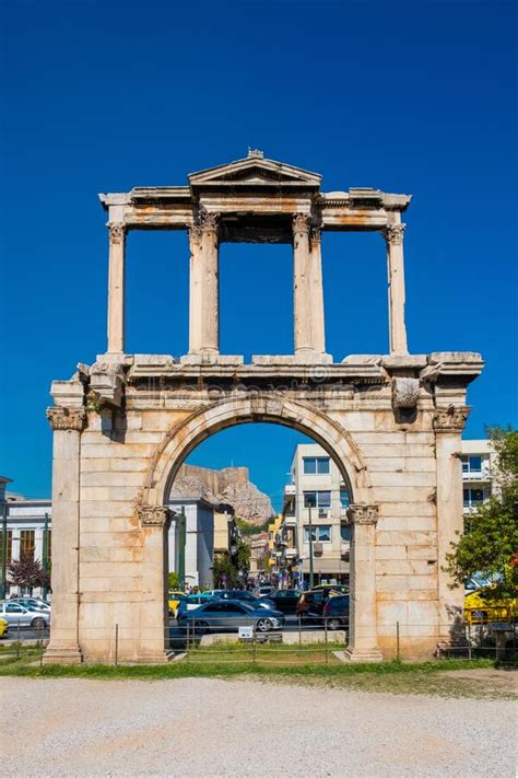 Arc D Hadrien Connu Sous Le Nom De Grille Du Hadrianrsquo S Porte Le