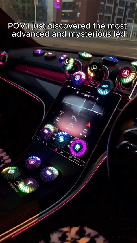 Led Rgb Car Sound Control Voice In Car Gadgets Car Accessories