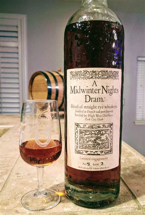 Review 205 High West Midwinter Nights Dram A5s3 Bourbon