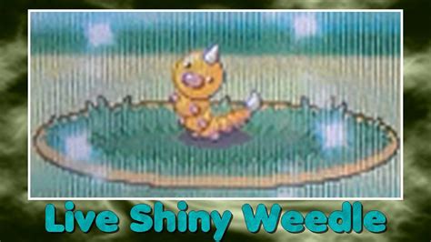 Live Shiny Weedle Aspicot After 10 175 Res Youtube